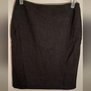 Worthington charcoal grey skirt sz 8